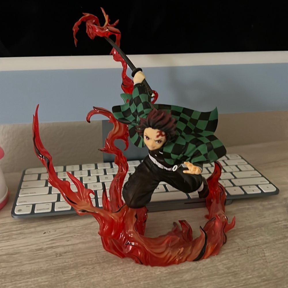 A Tanjiro figure from demon slayer